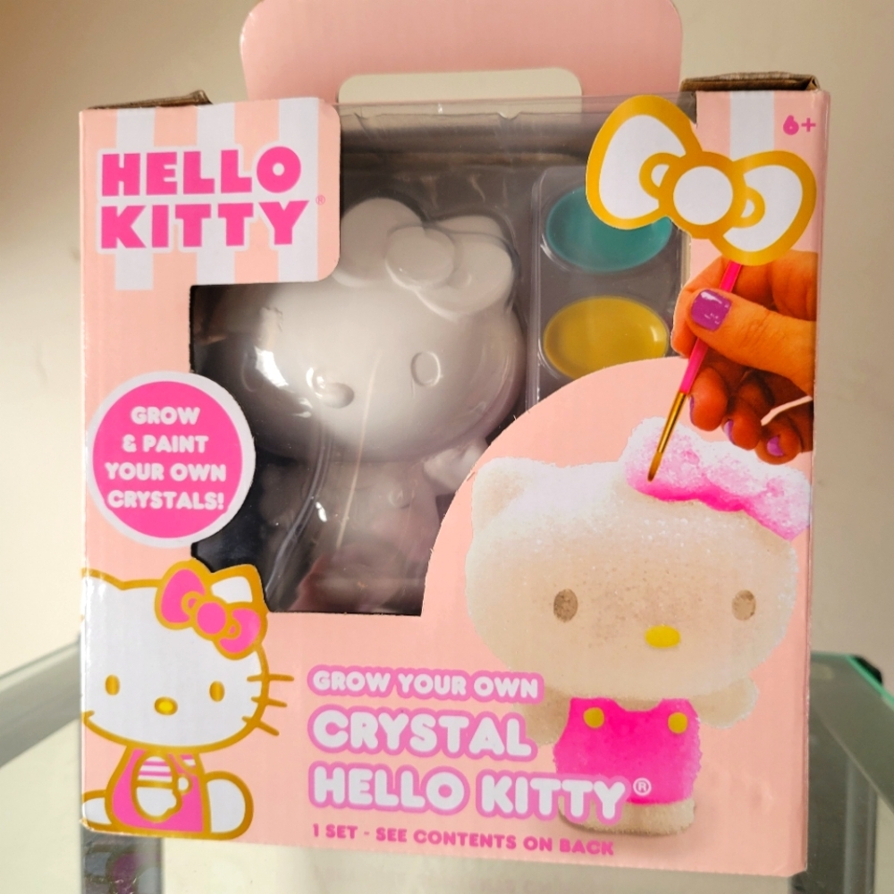 New HELLO KITTY Grow Your Own Hello Kitty Crystal 🔮